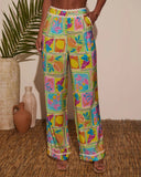 Shore Thing Novelty Wide Leg Pants