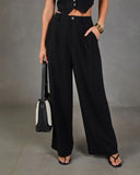 Leva Pocketed Wide Leg Pants