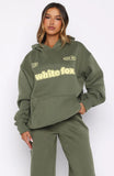 Ready To Go Oversized Hoodie Khaki
