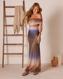 Ettie Off The Shoulder Maxi Dress