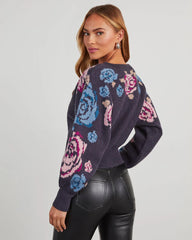Zandra Floral Sweater