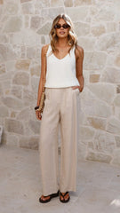 Neelia Top White