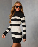 Rieley Knit Colorblock Mini Dress