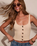 Summer Lover Ribbed Knit Tank