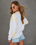 Quiet Desire Color Block Sweatshirt