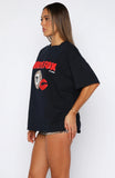 11th Street Concrete Jungle Oversized Tee Blueberry Twist