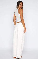 Never Really Over Pants White