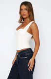 Chasing Shadows Bustier Off White