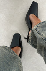 Ella Heels Black Patent