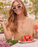 Tania Retro Round Sunglasses