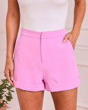 Standards Pocketed Tailored Shorts