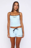 Verano Sixteen Giulia Singlet Top Blue