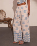Paradise Poise Floral Print Wide Leg Pants