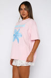 Got That Glow Oversized Tee Pink