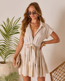 Jaylina Partial Zip Mini Dress