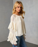 Morgen Tiered Ruffle Blouse