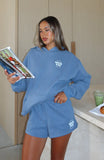 With Love For You Oversized Hoodie Ocean