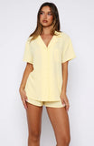 Cosy Dreams Pyjama Set Lemon