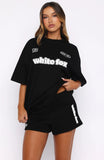 Ready To Go Oversized Tee Black