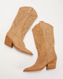 Arnell Laser Cut Western Boot