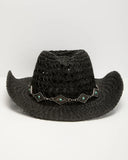 Main Stage Straw Western Hat