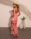 Island Frequency Floral Print Jumpsuit