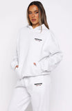 Club 14 Izzy Oversized Hoodie Grey Marle