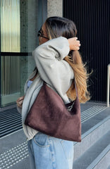 Hadley Shoulder Bag Chocolate