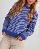 Mallory Striped Crewneck Sweater