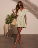 Dylann Striped Mini Dress