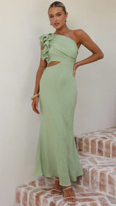 Amina Maxi Dress Sage