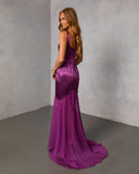 Emberline Fishtail Hem Maxi Dress