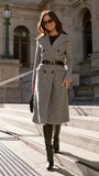 Jayla Longline Coat Grey