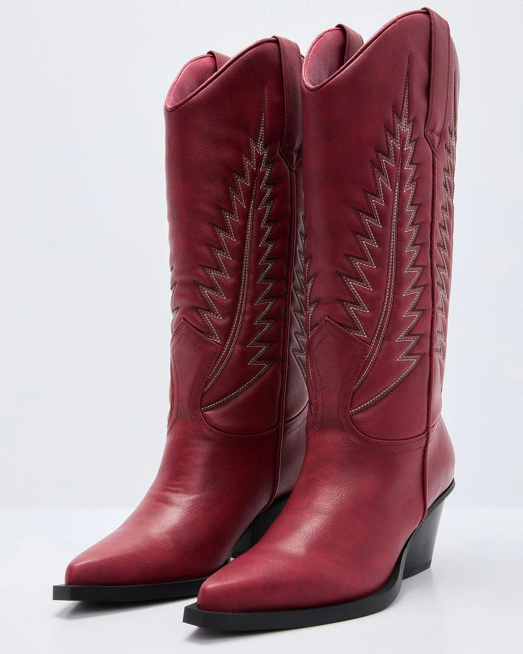Marison Leather Western Boots