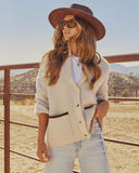 Heritage Ride Horse Motif Cardigan