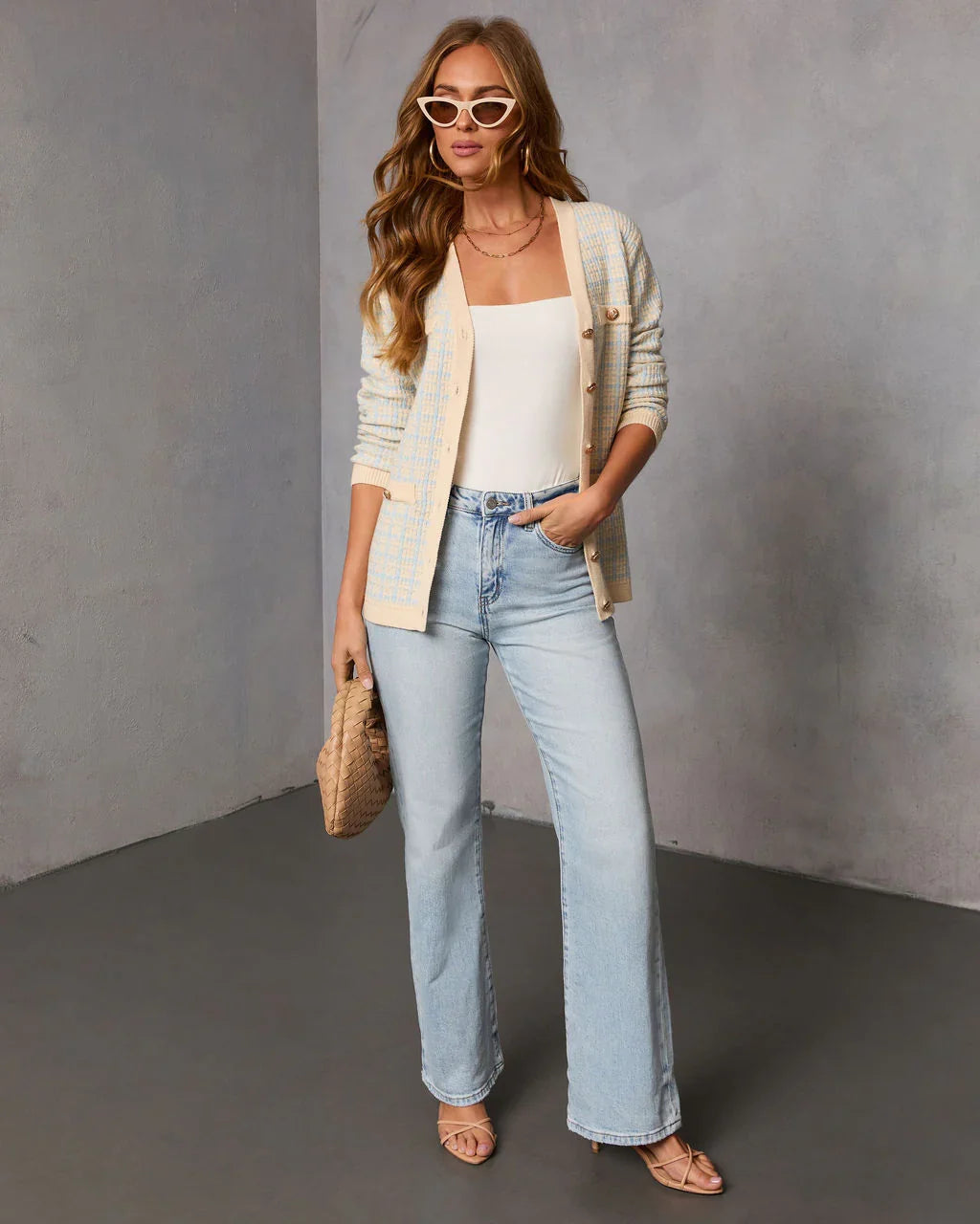 Pale Morning Knit Cardigan