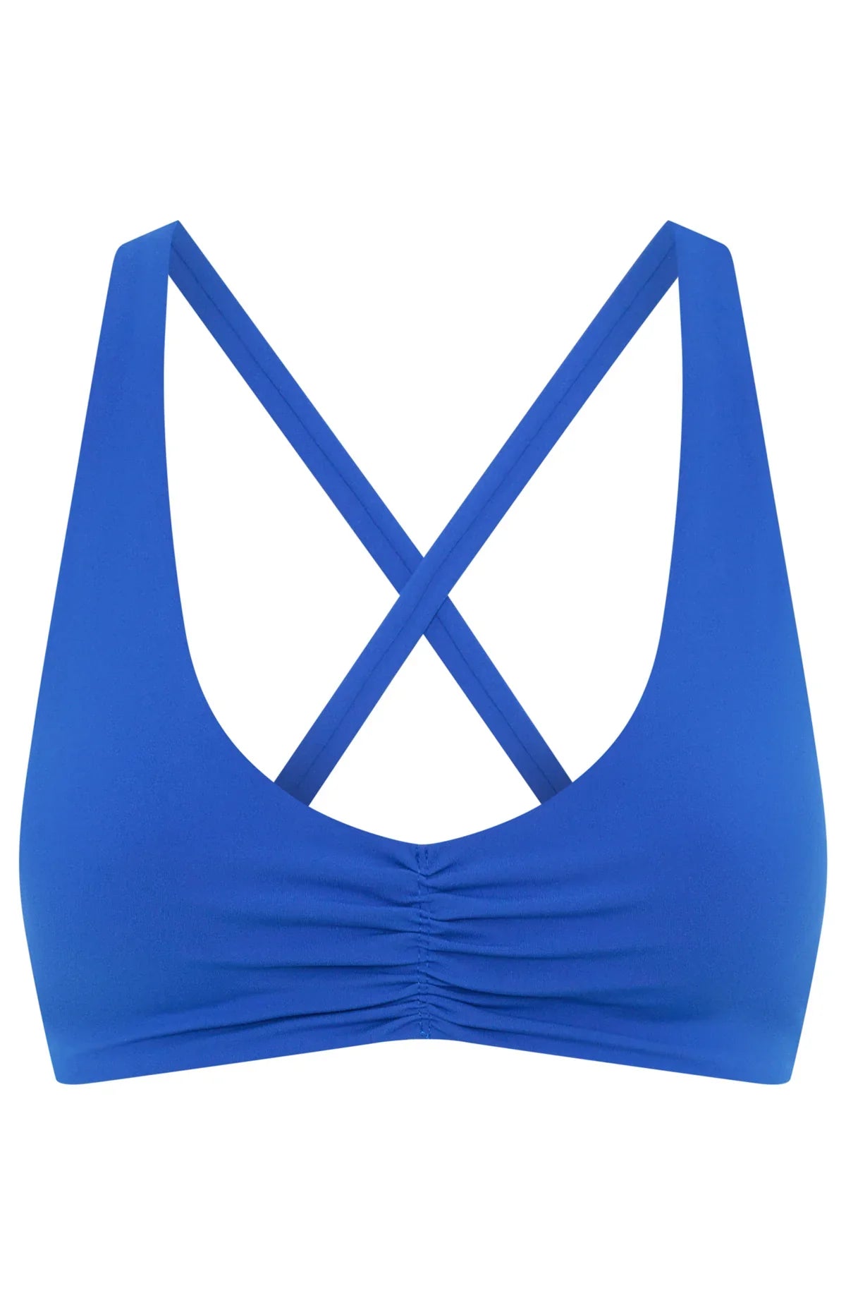 Race Me Sports Bra Electric Blue