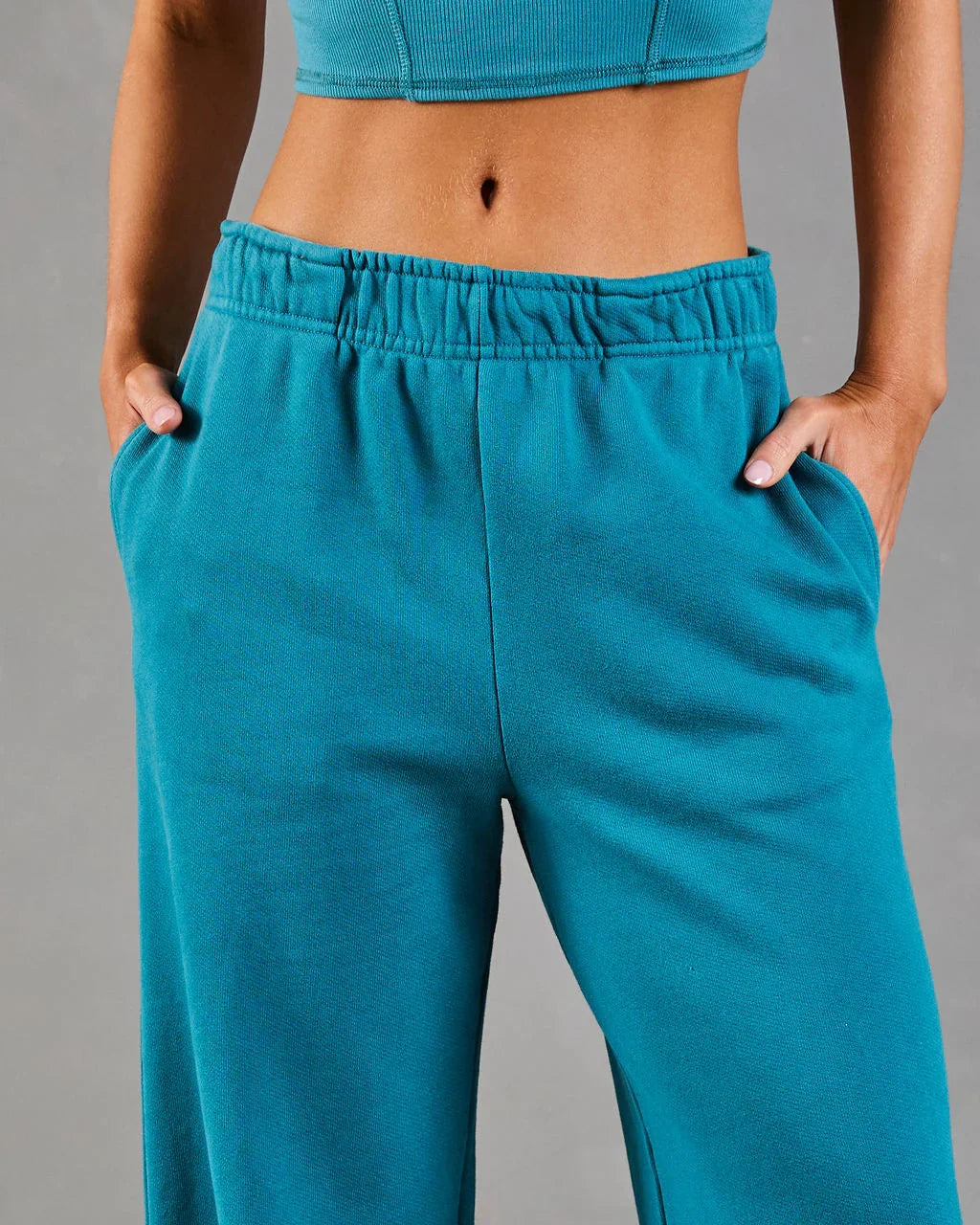 Refined Form Mid Rise Sweatpants