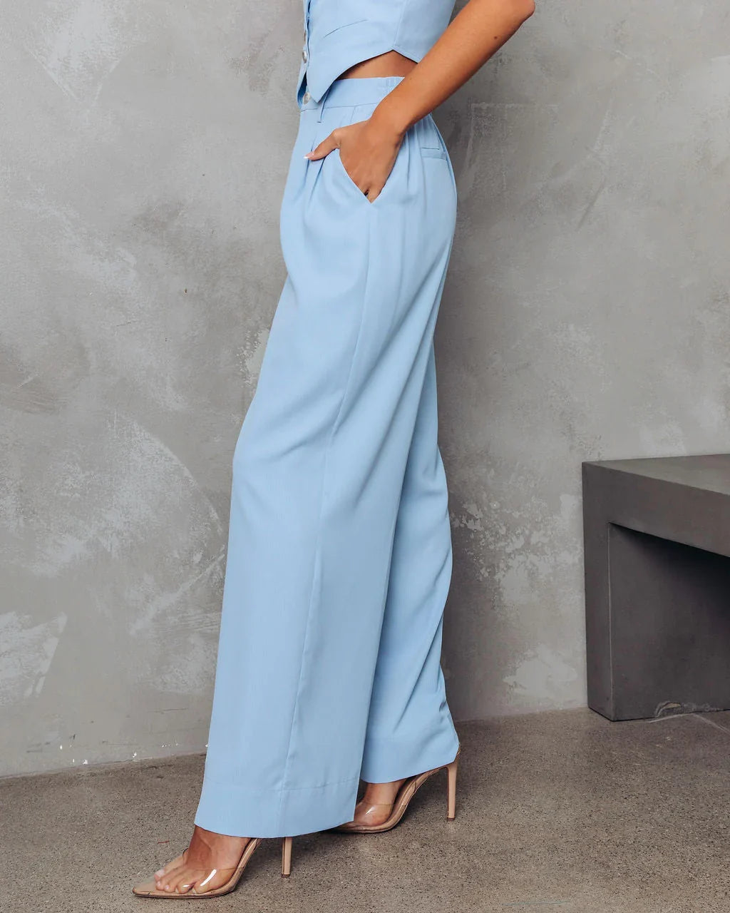 Leva Pocketed Wide Leg Pants