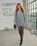 Dilena Shift Sequin Mini Dress