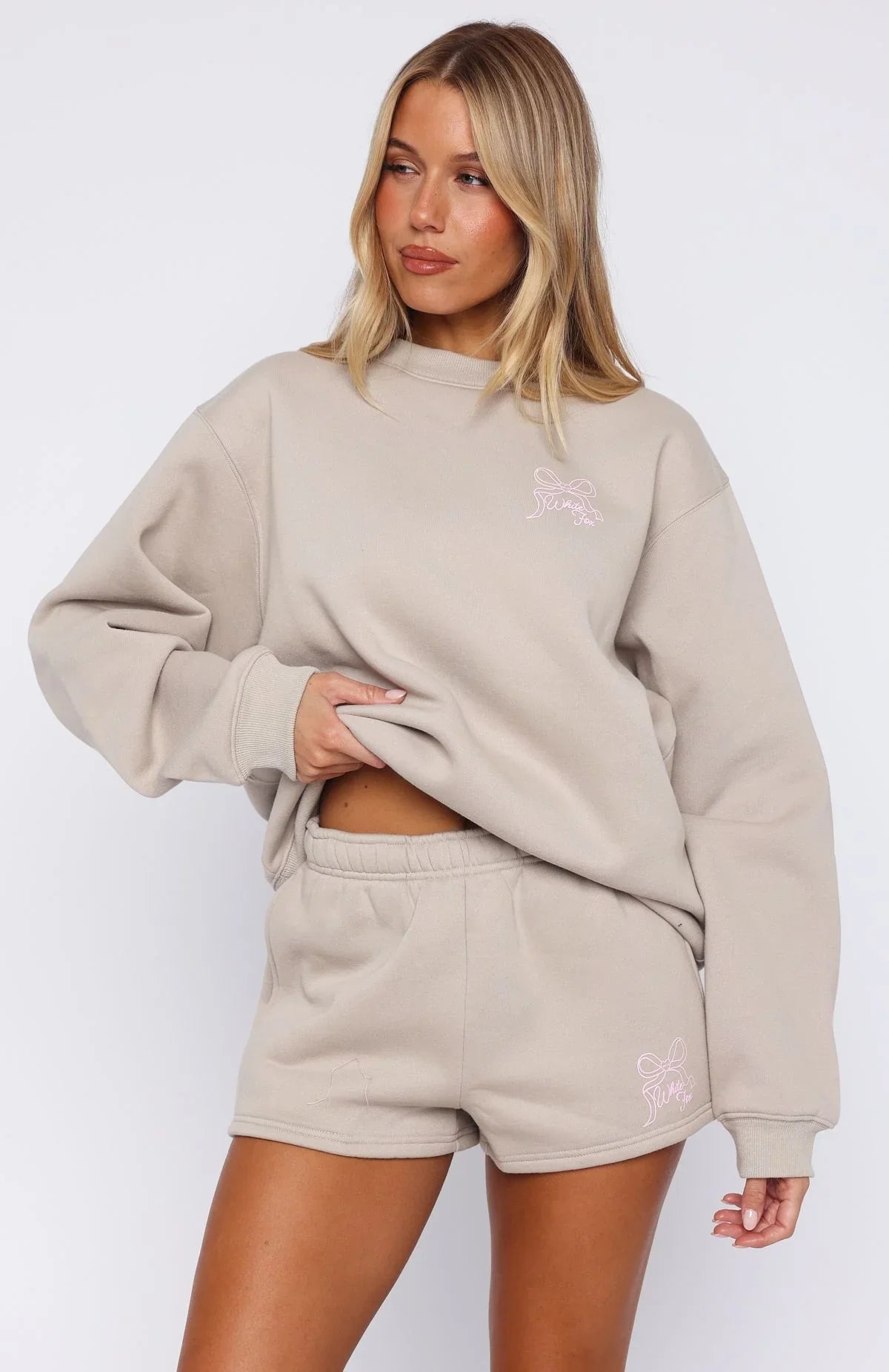 Love You Forever Lounge Shorts Moon