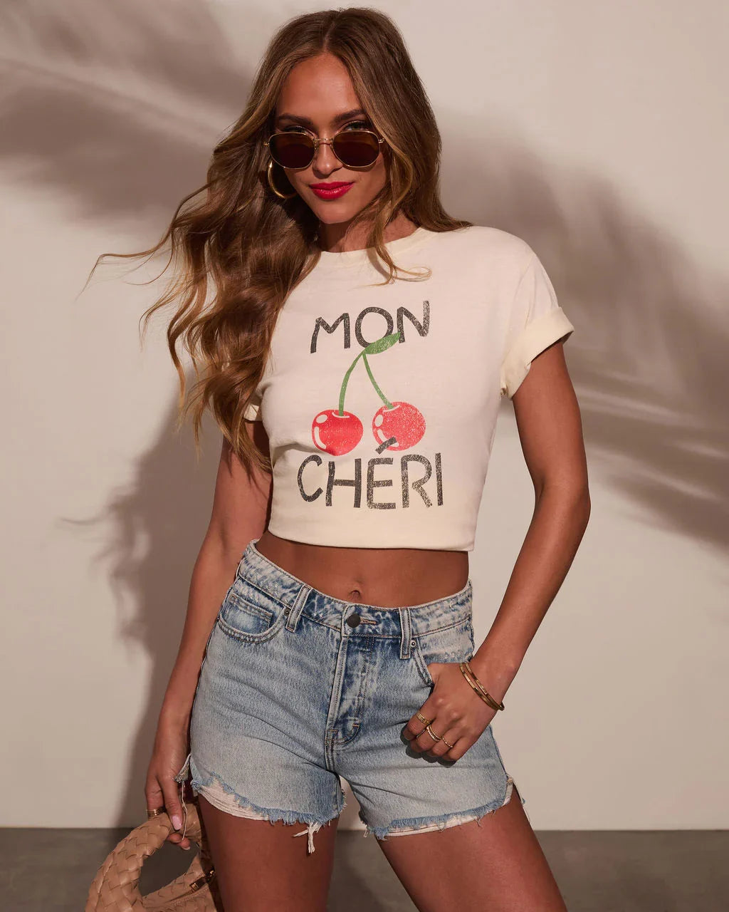 Mon Cheri Short Sleeve Graphic Tee