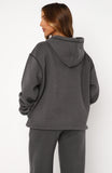 Instant Attraction Oversized Hoodie Charcoal