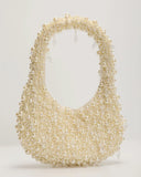 Lilah Pearl Embellished Shoulder Bag