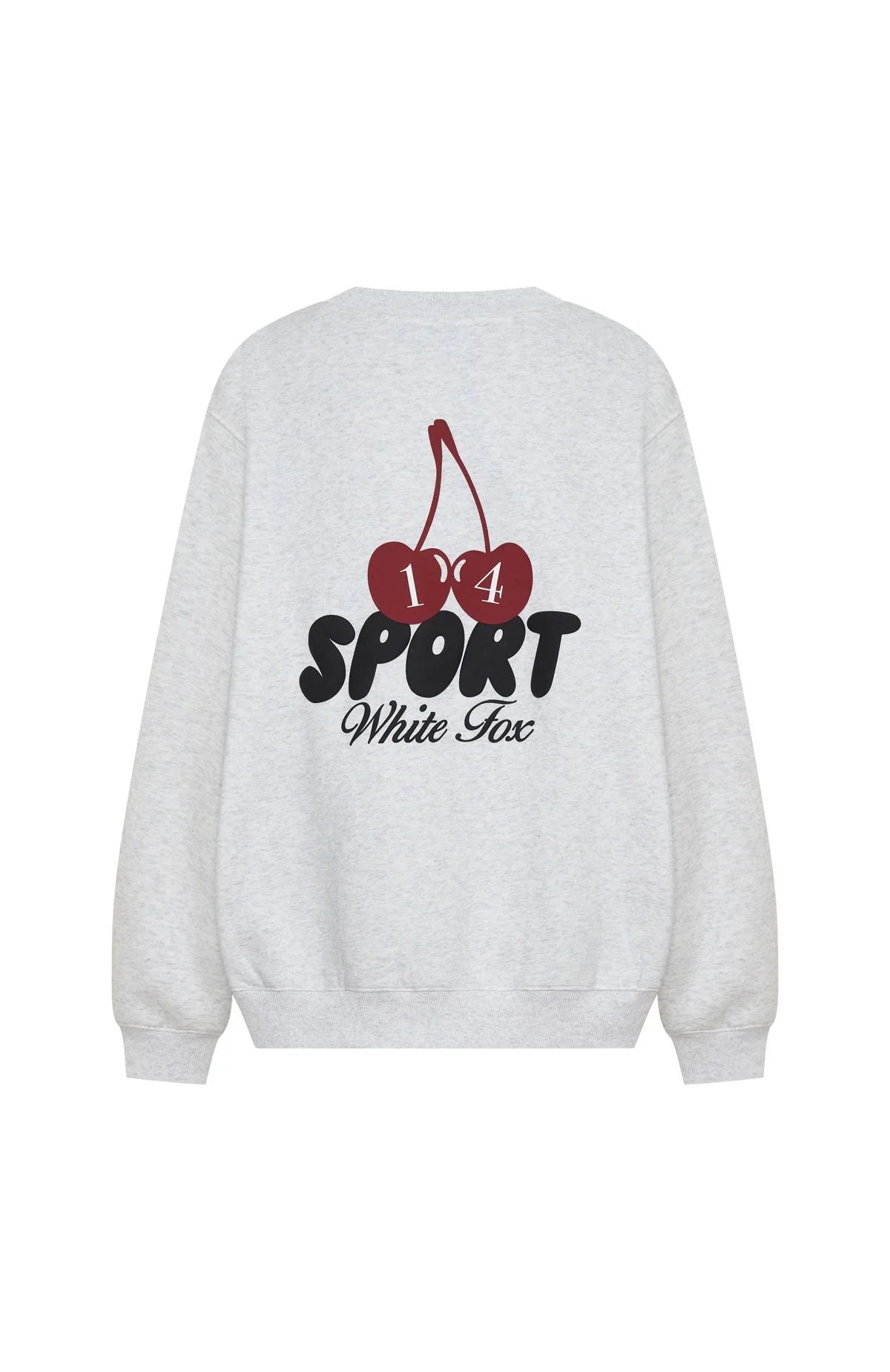 Club 14 Peyton Oversized Sweater Grey Marle