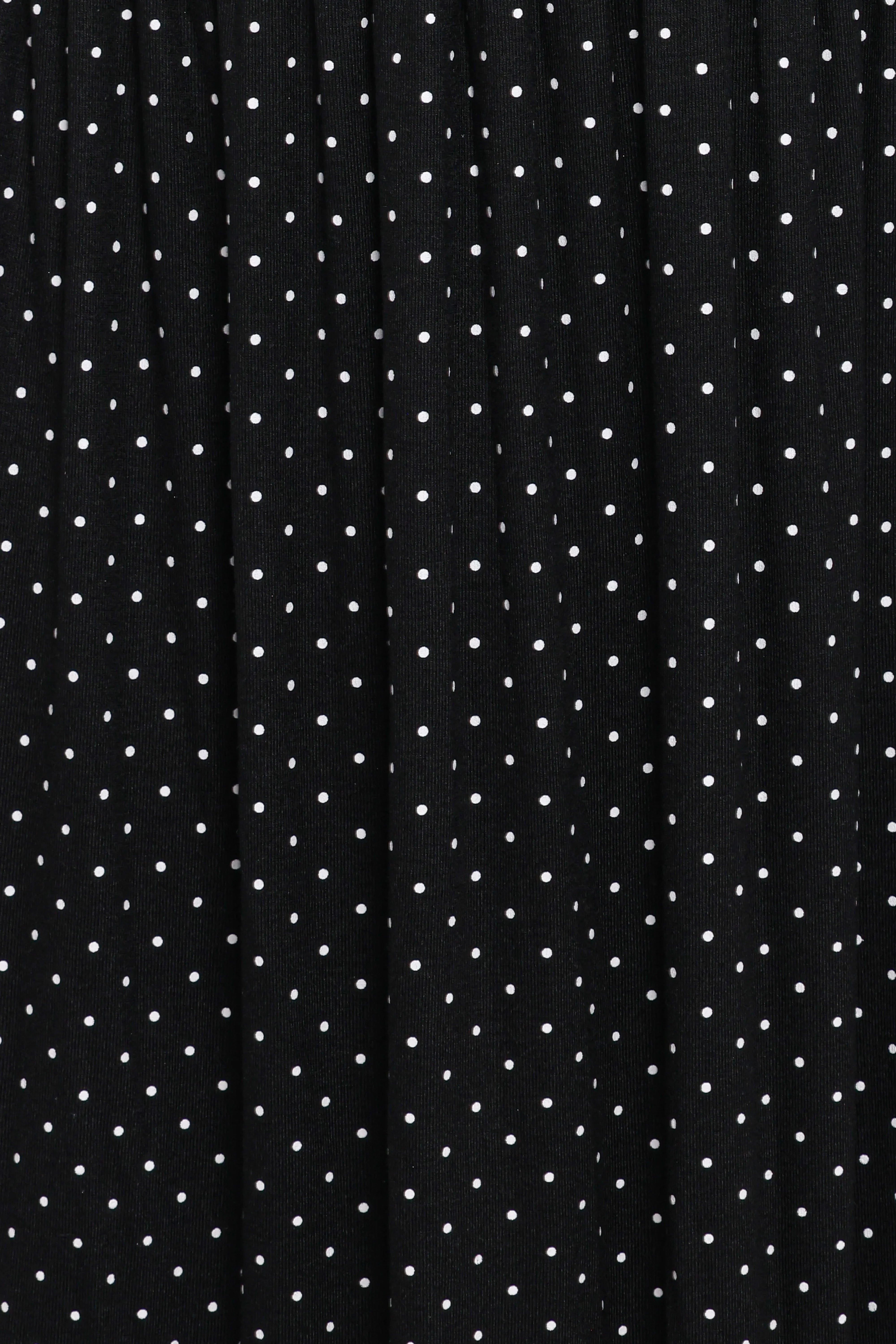 Shirley Maxi Dress Black Polka Dot