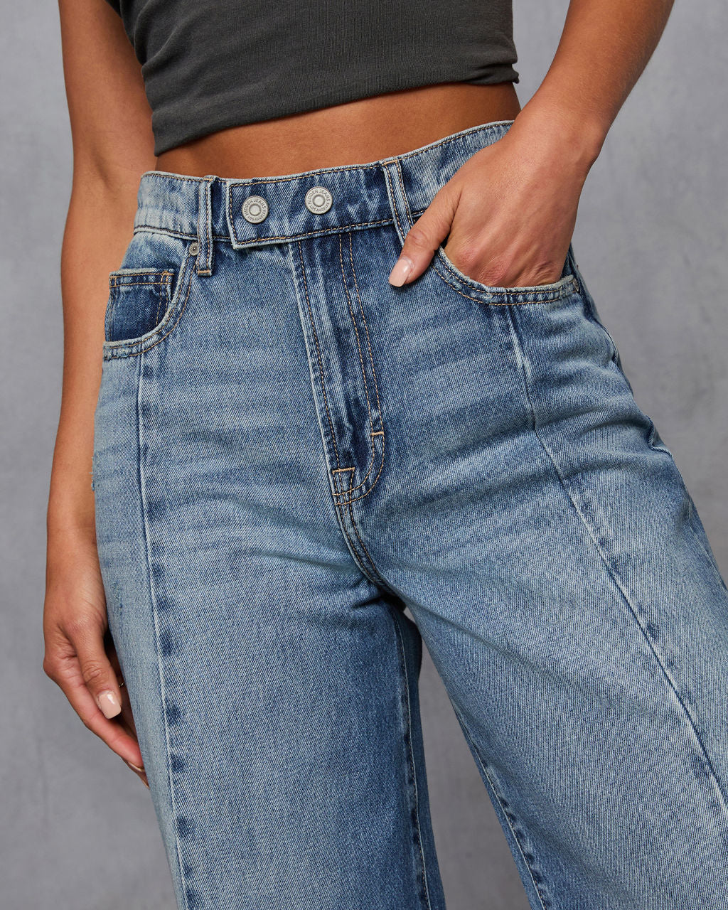 Beverly Rigid Wide Leg Jeans