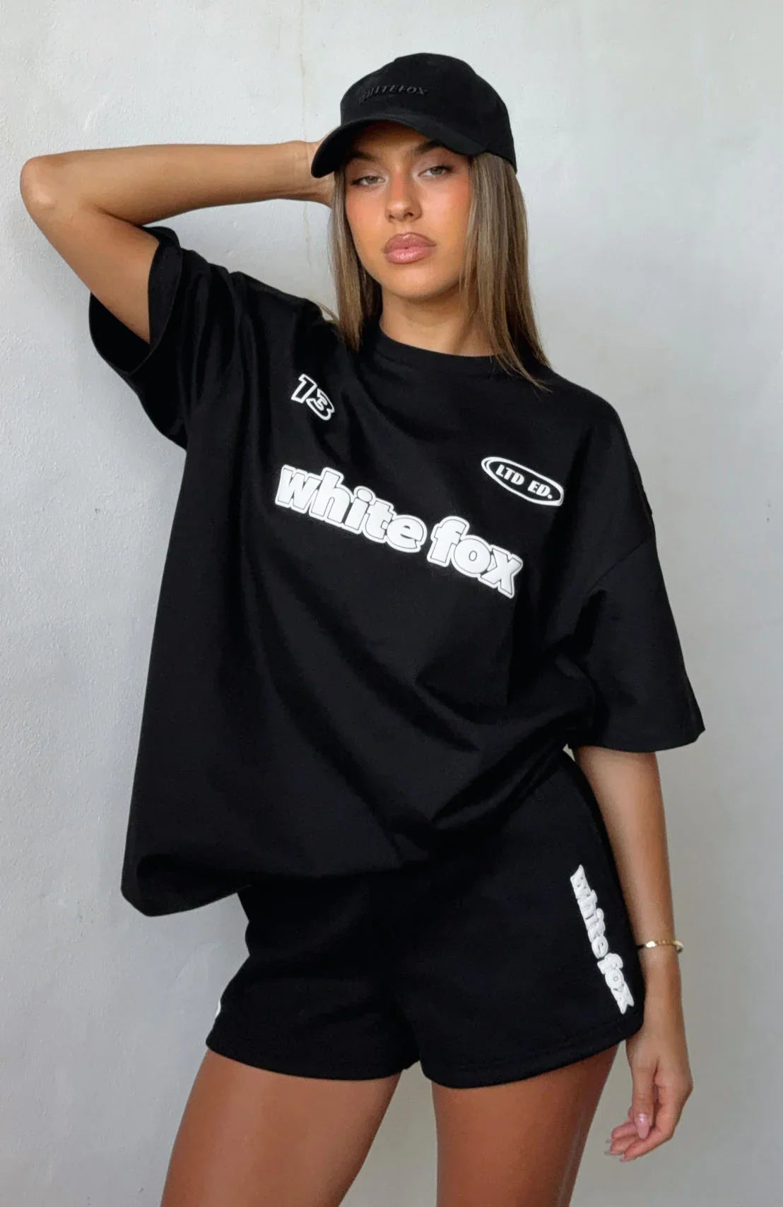 Ready To Go Oversized Tee Black