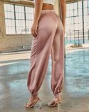 Forward Feeling Satin Joggers