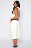 Laced In Love Midi Dress Cream
